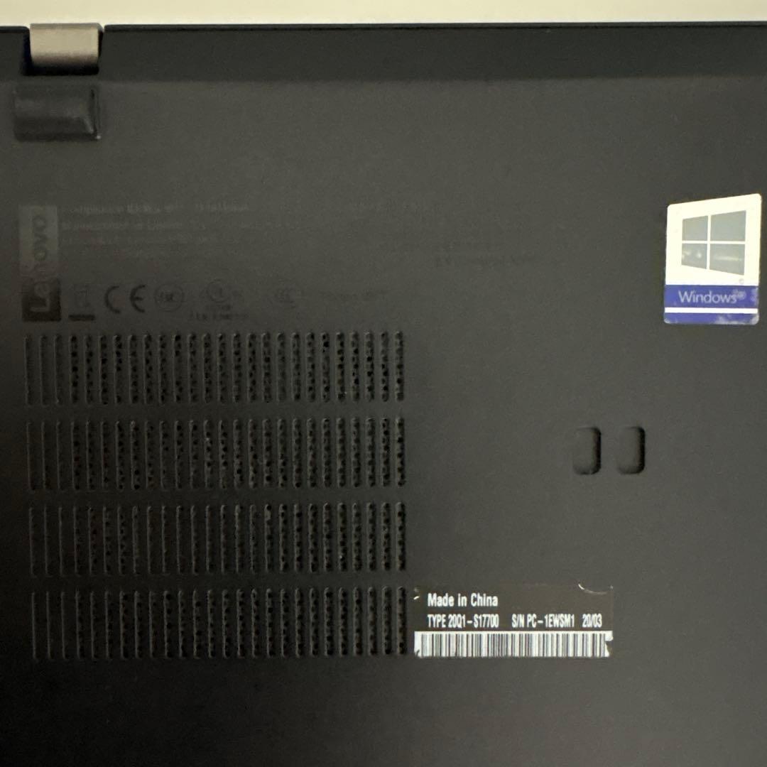 【即使用可】ThinkPadX390/8GB/SSD256GB/Win11/美品