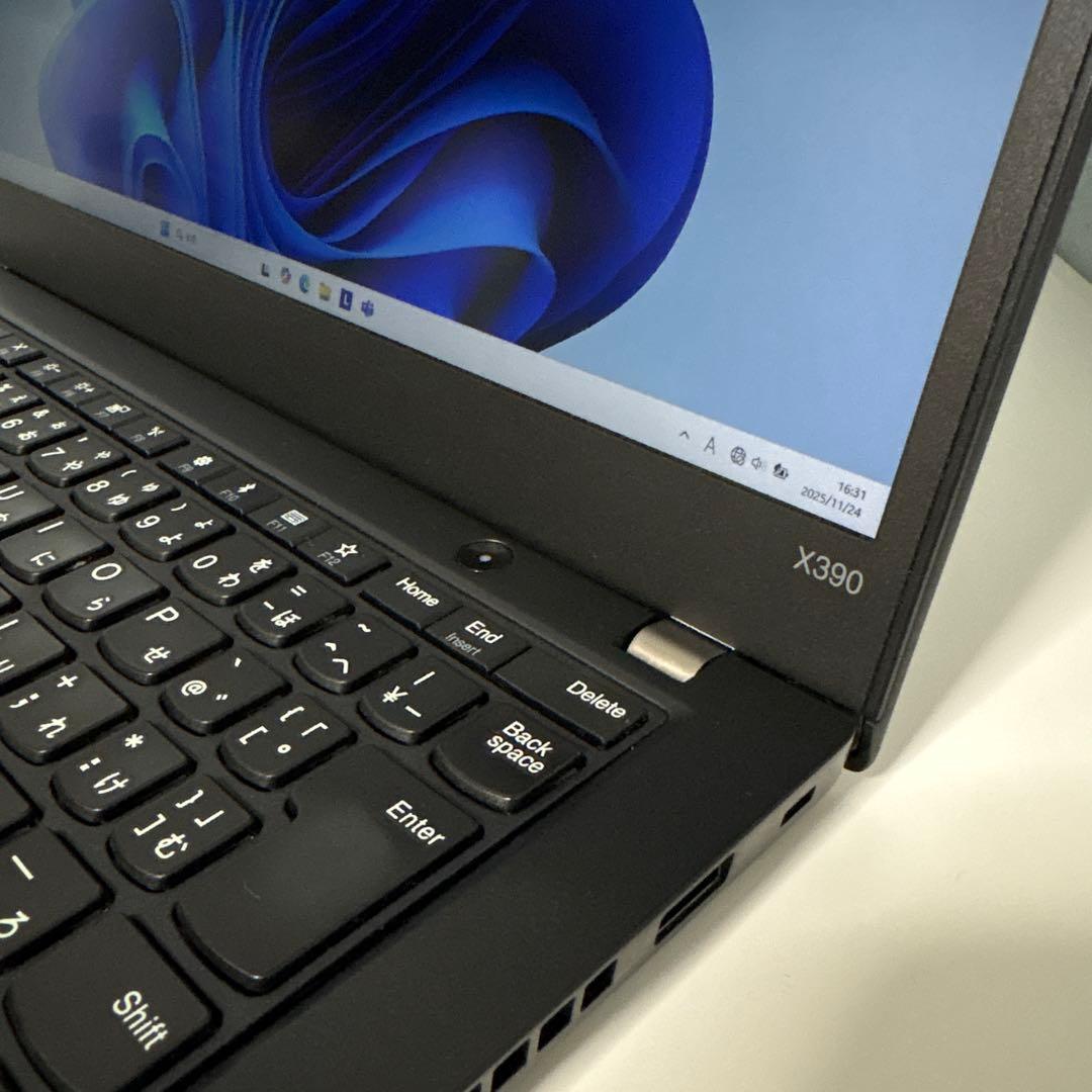 【即使用可】ThinkPadX390/8GB/SSD256GB/Win11/美品