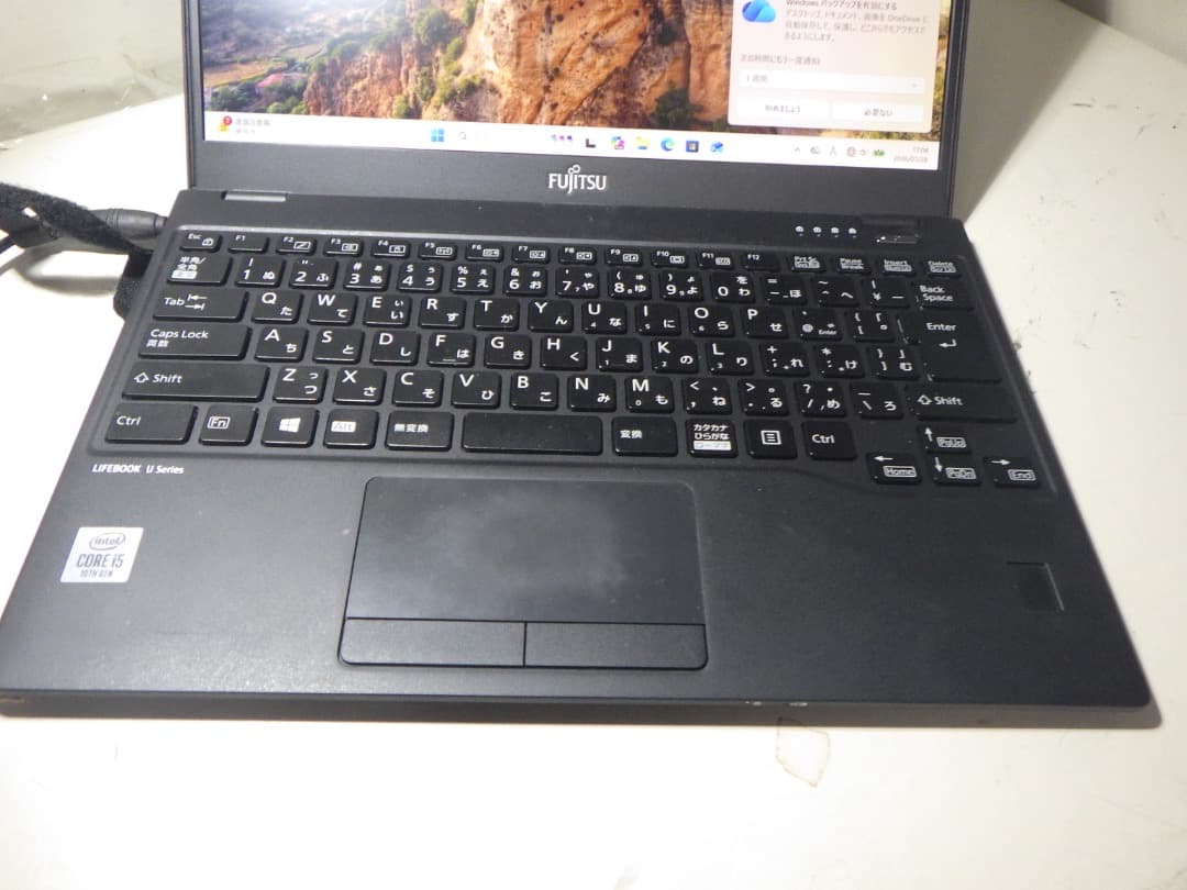 Windowsノート本体 Fujitsu U9310/EX i5-10210U SSD256G