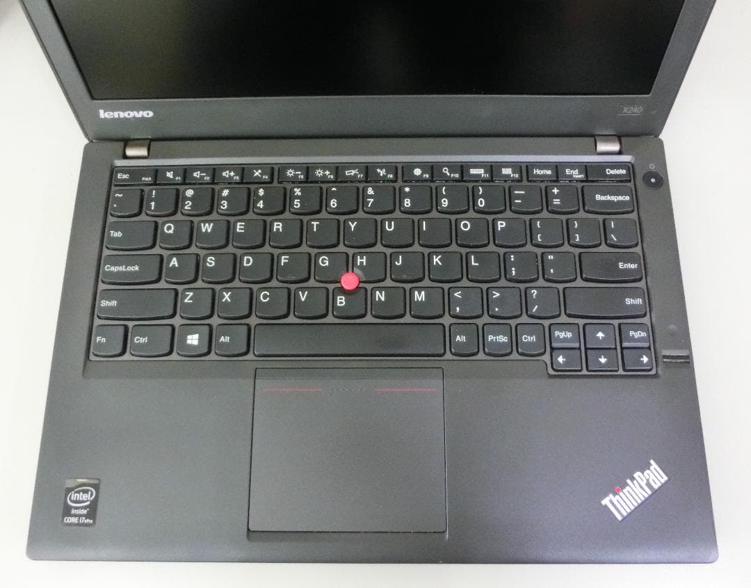 美品 Thinkpad X240 i7/8G/240G+256G/電池2枚良好