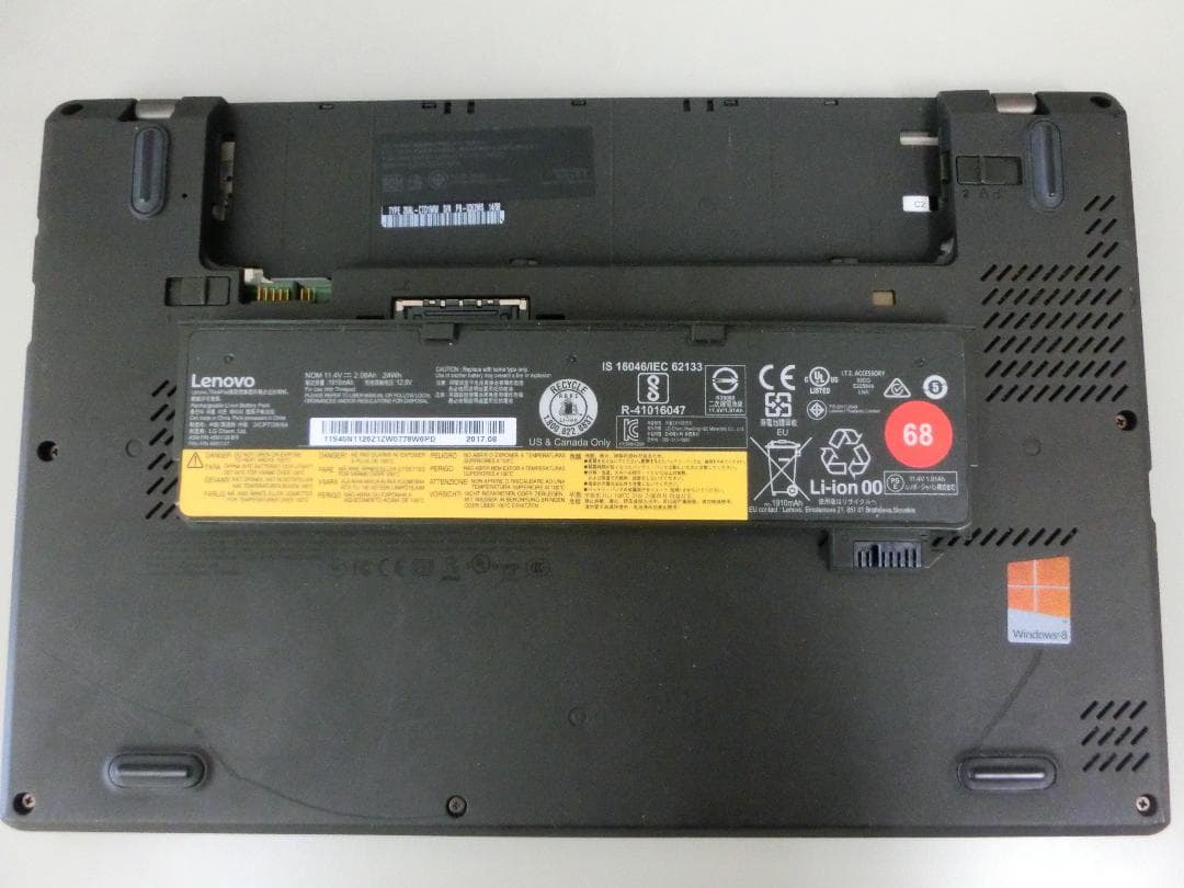 美品 Thinkpad X240 i7/8G/240G+256G/電池2枚良好