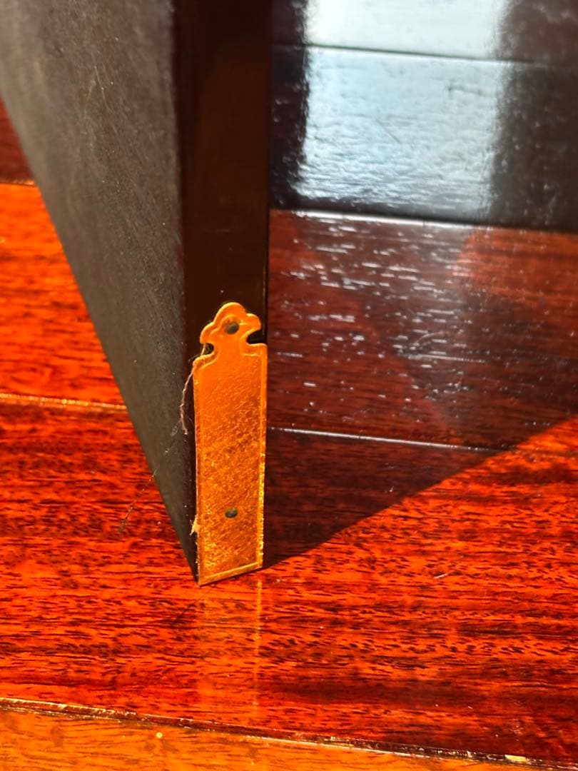 70cm 中国美術　木製　漆器　漢詩　屏風　衝立　朱熹　偶成　夢想国師　修学