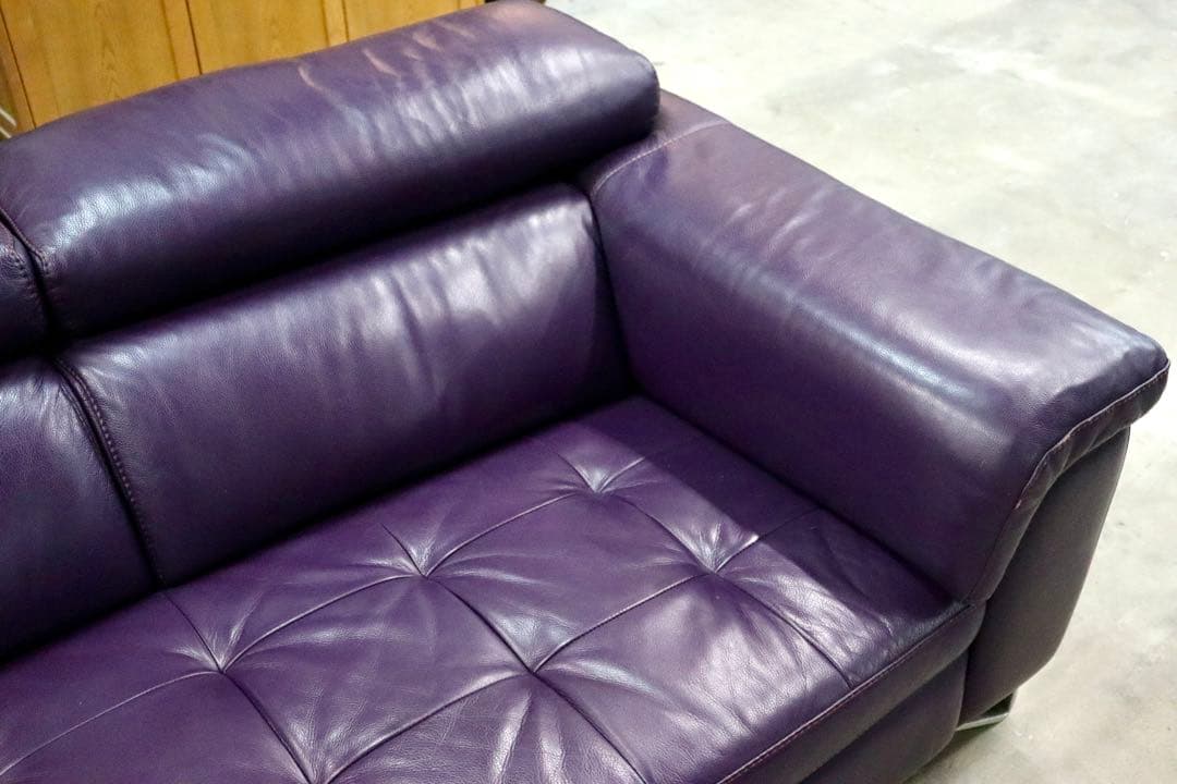 GMIH127○lether world / レザーワールド カウチソファ パ