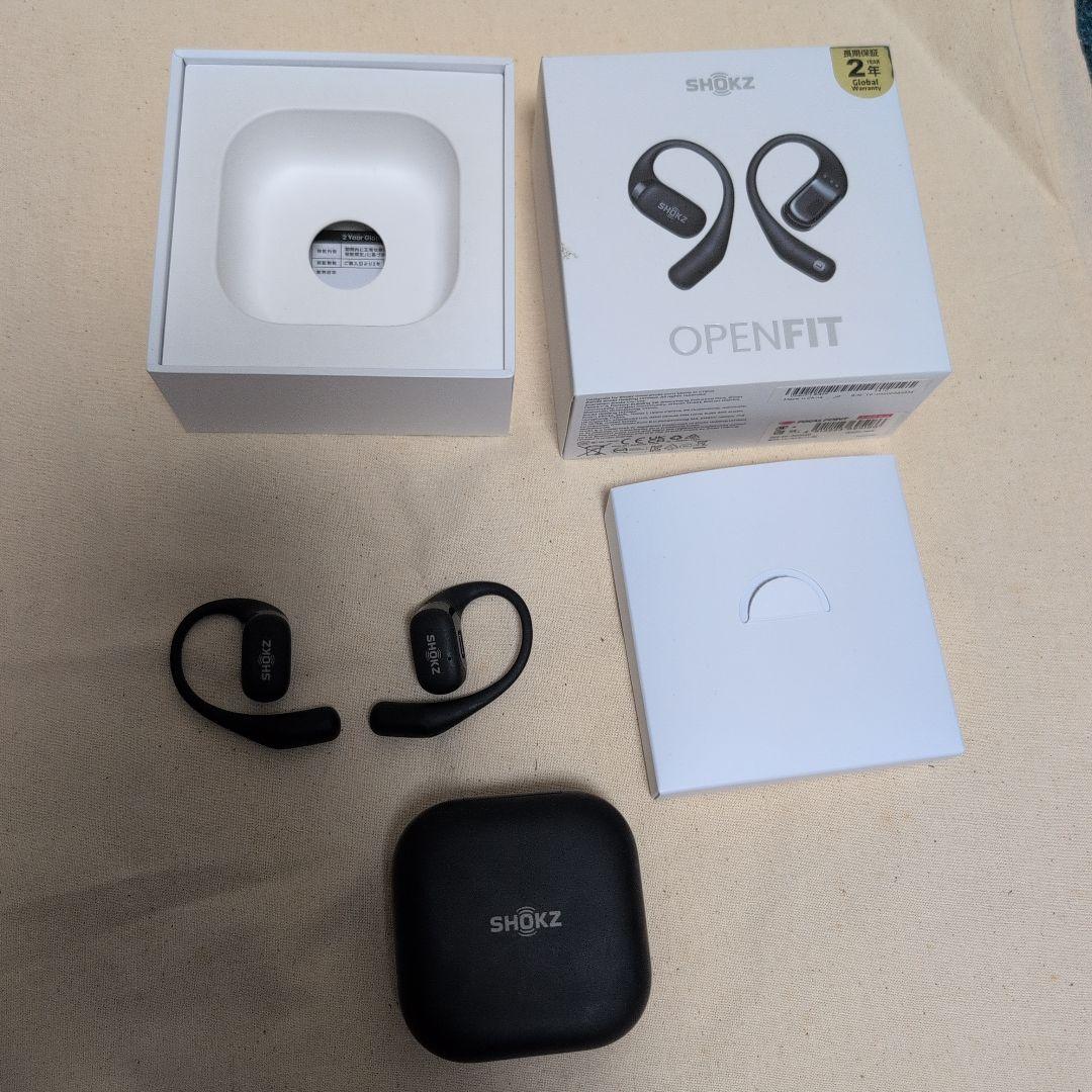 Shokz OpenFit ブラック