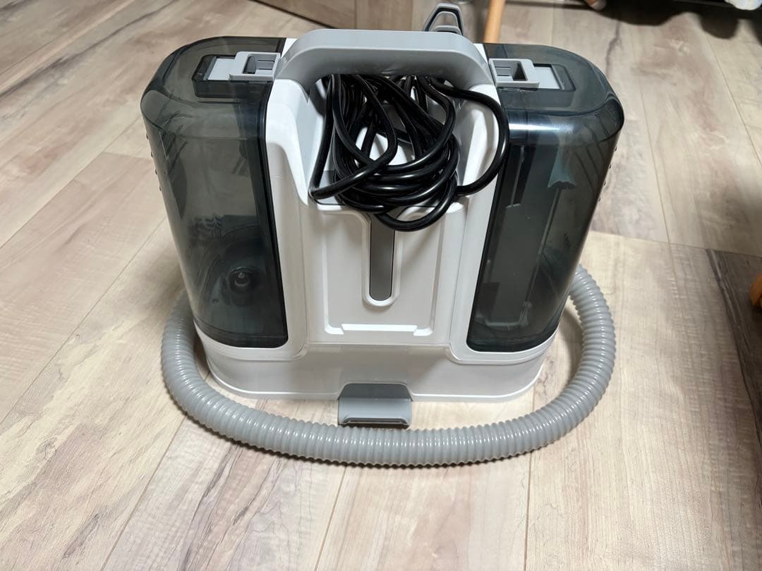 カーペットクリーナー 布洗浄機 解水機能＆強力吸引 スチームクリーナー