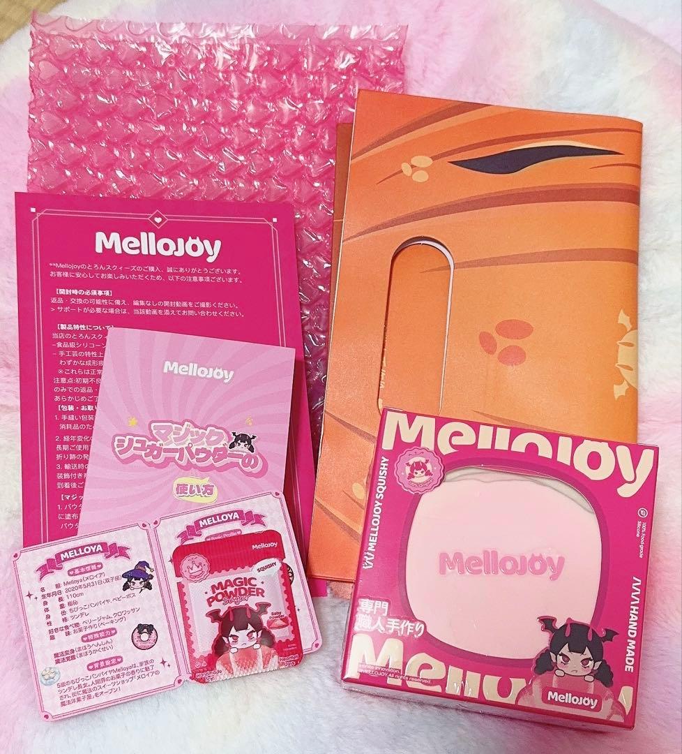 (未開封シュリンク付き)MELLOJOY スフレ ストロベリーピンク スクイーズ