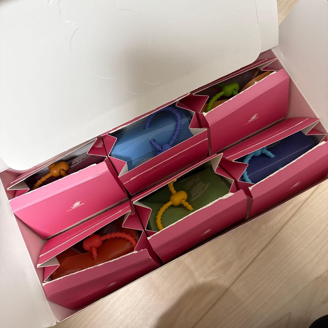 ラブブ　wacky mart ぷにぷにチャーム　アソート6ピース