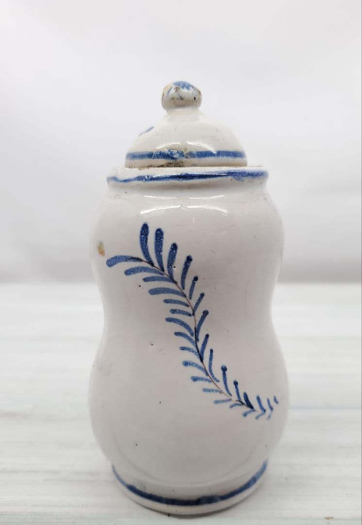 フランス　アンティーク　マスタードポット　スパイスポット