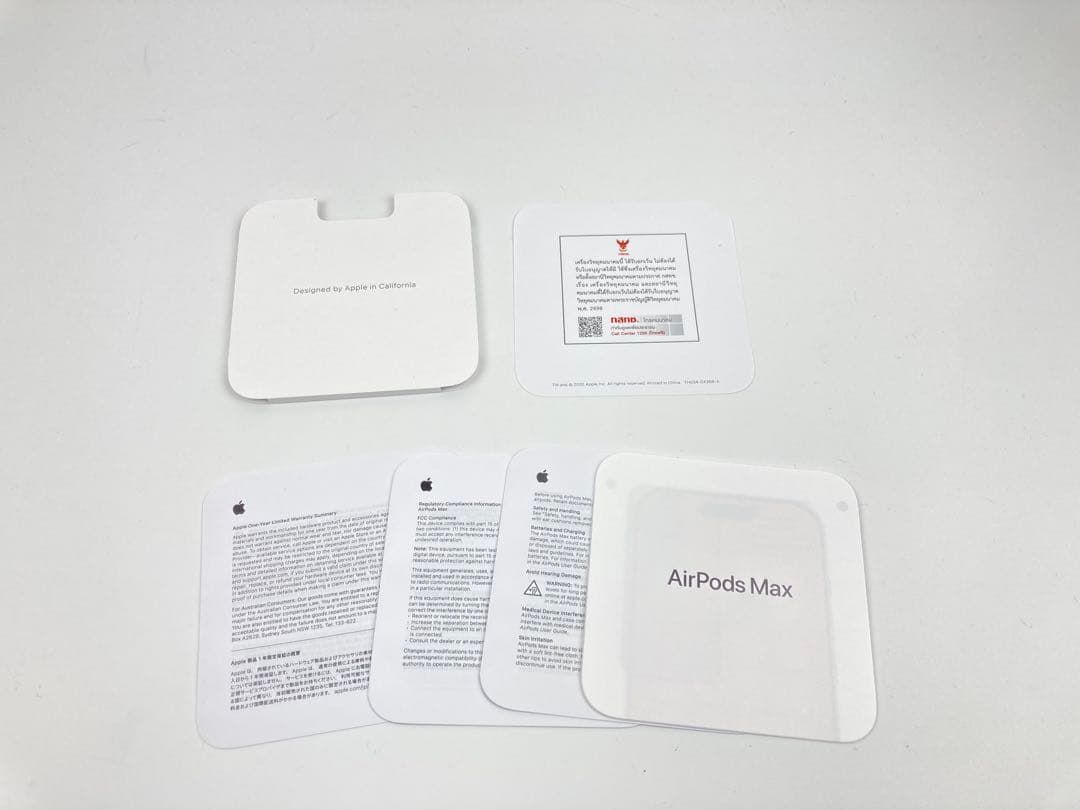 apple air pods MAX MGYH3J ワイヤレスヘッドホン