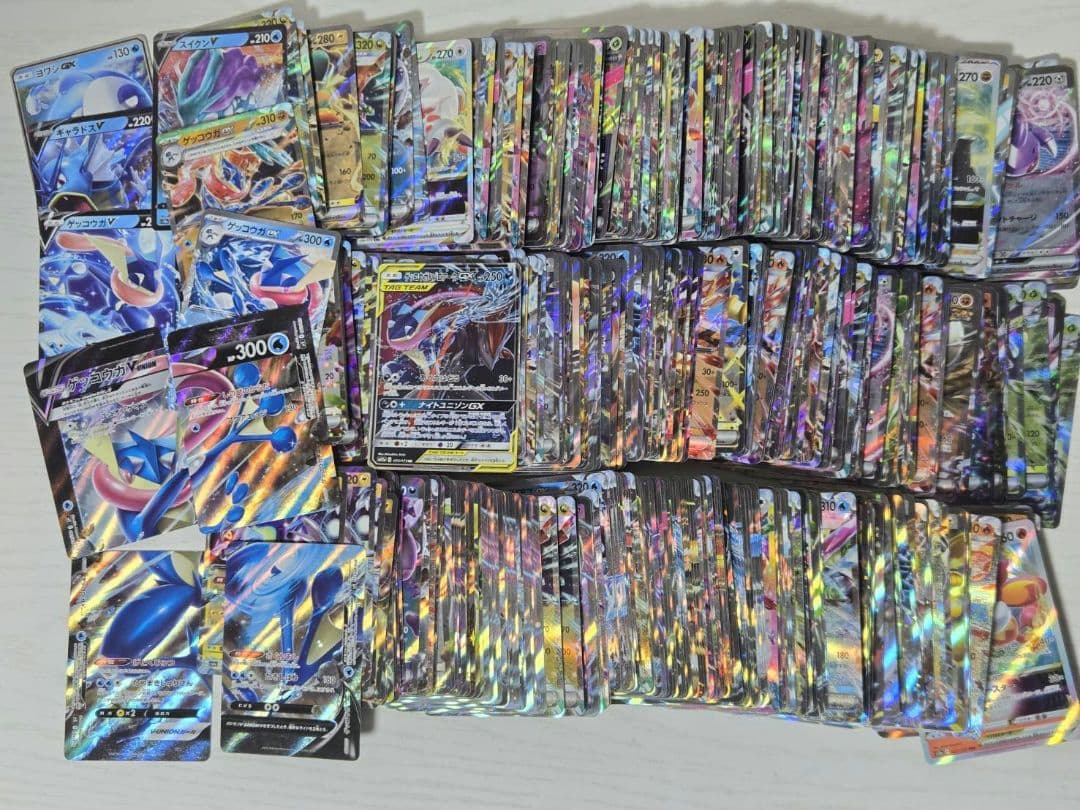 ポケモンカード RR RRR 1000枚以上 まとめ ゲッコウガ タッグチーム