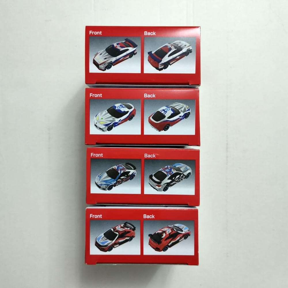 ウルトラマントミカ ４種(UTR-01~04)　箱が大きいタイプ