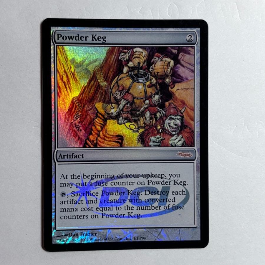 4枚セット 火薬樽 ジャッジ プロモ foil Powder keg