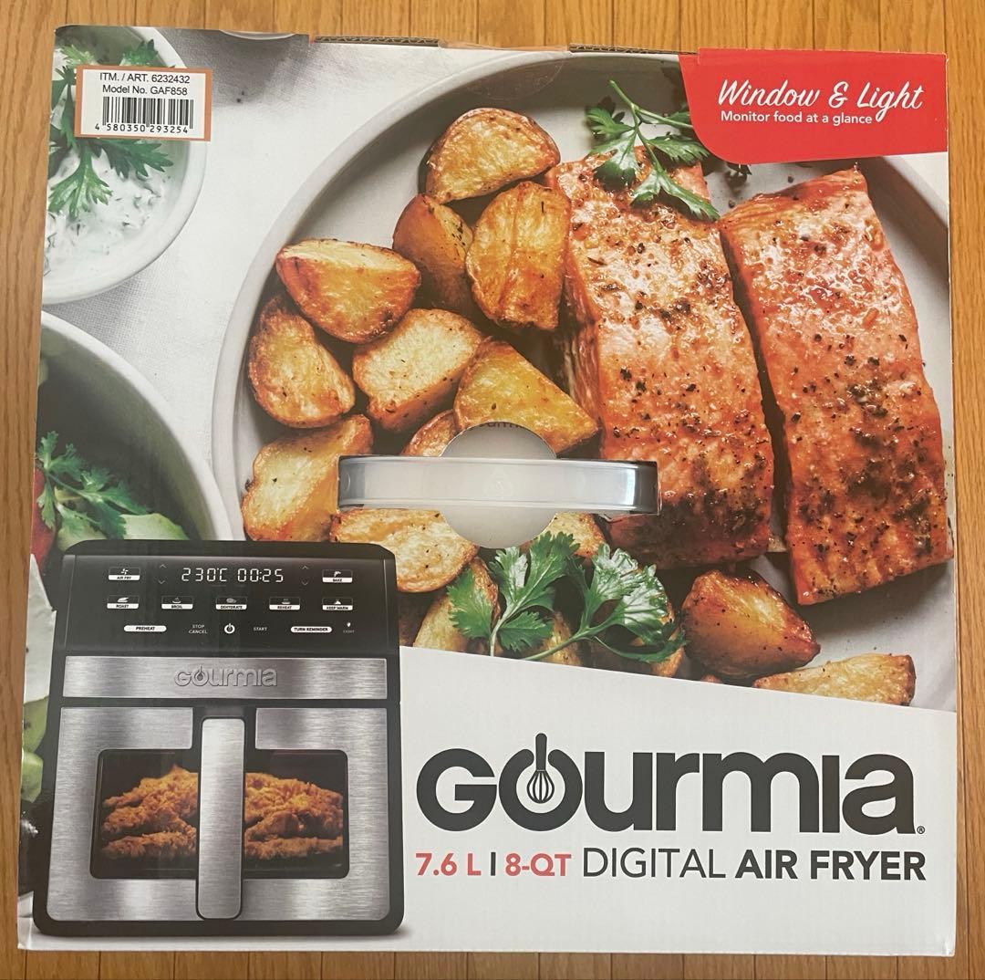 ★新品★GOURMIA グルミア デジタル エアーフライヤー 7.6L