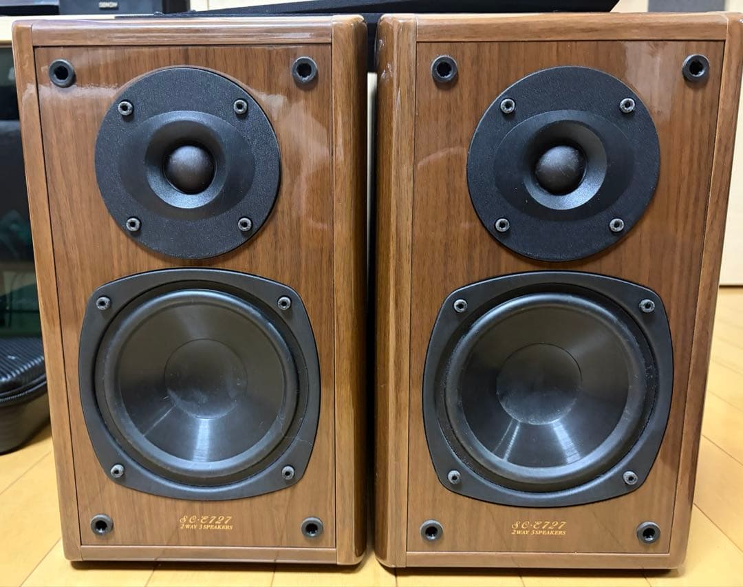 Denon デノン スピーカー SC-E727 シリアル同番 ペア
