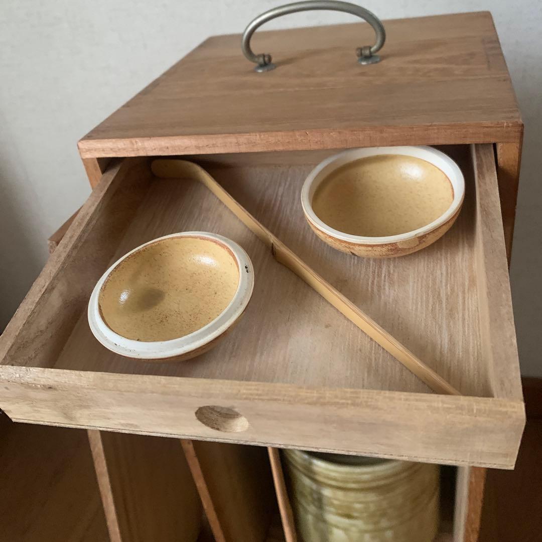 茶道具 短冊箱 茶器セット 木製 漆器 陶器 煎茶道　10点セット　貴重品