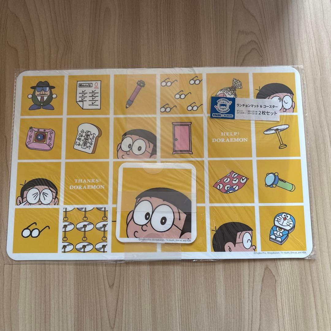 ドラえもん　のび太くん　ランチマット　ランチョンマット　コースター　まとめ売り