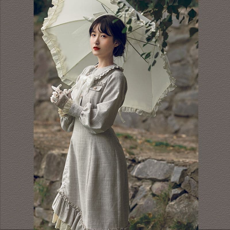 【栀】Z22 つる笙OP ワンピース ロリータ 洋装 コスプレ