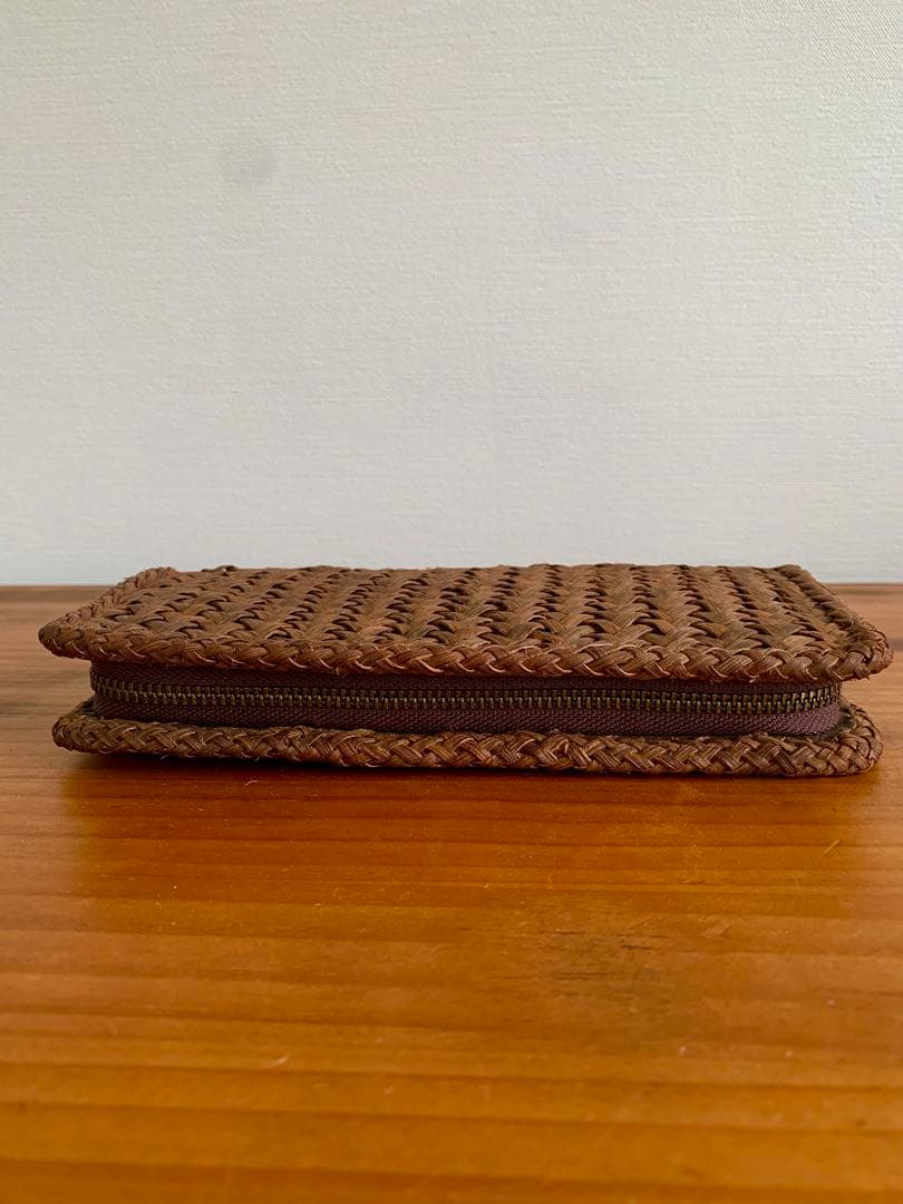 国産山葡萄網代編み長財布