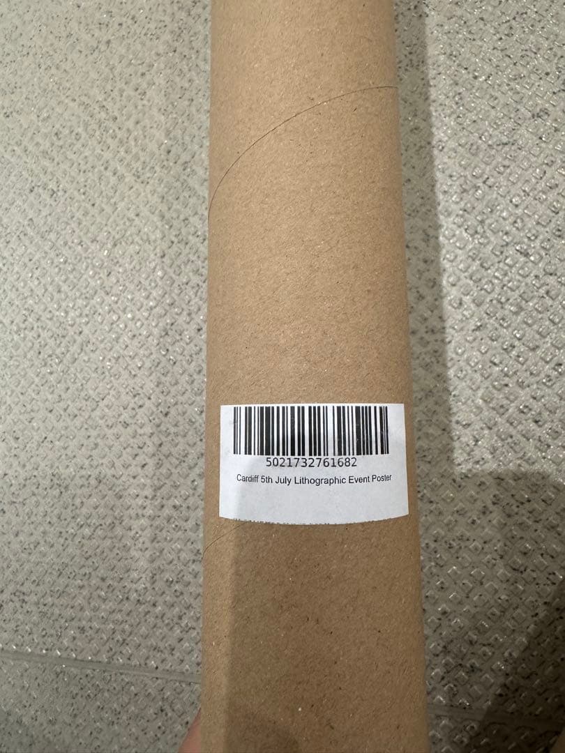 oasis Live 25 再結成ツアー cardiff 7/5 ポスター