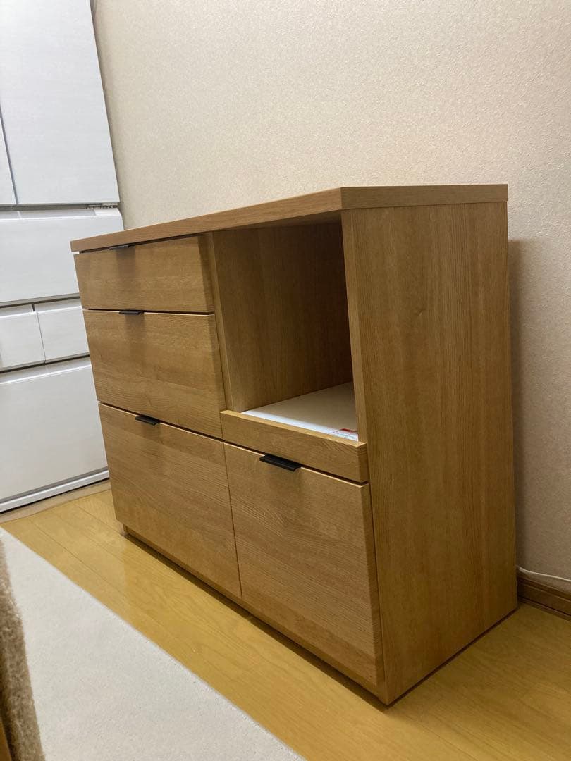 ニトリ　エトナ　キッチンカウンター　キッチンボード　105