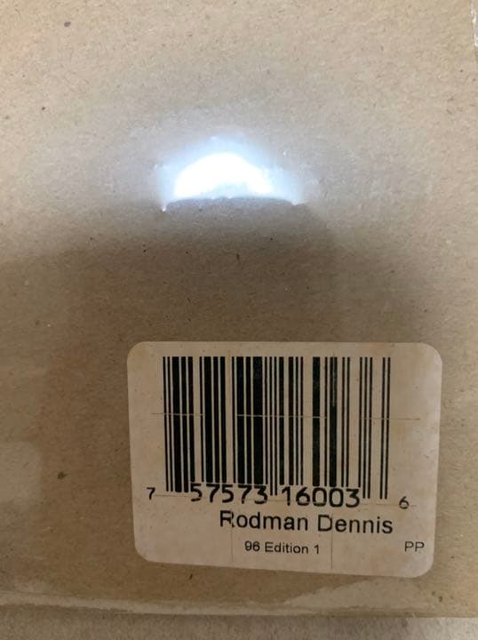 NBA 超貴重 ロッドマン シリアルナンバー入り Limited edition