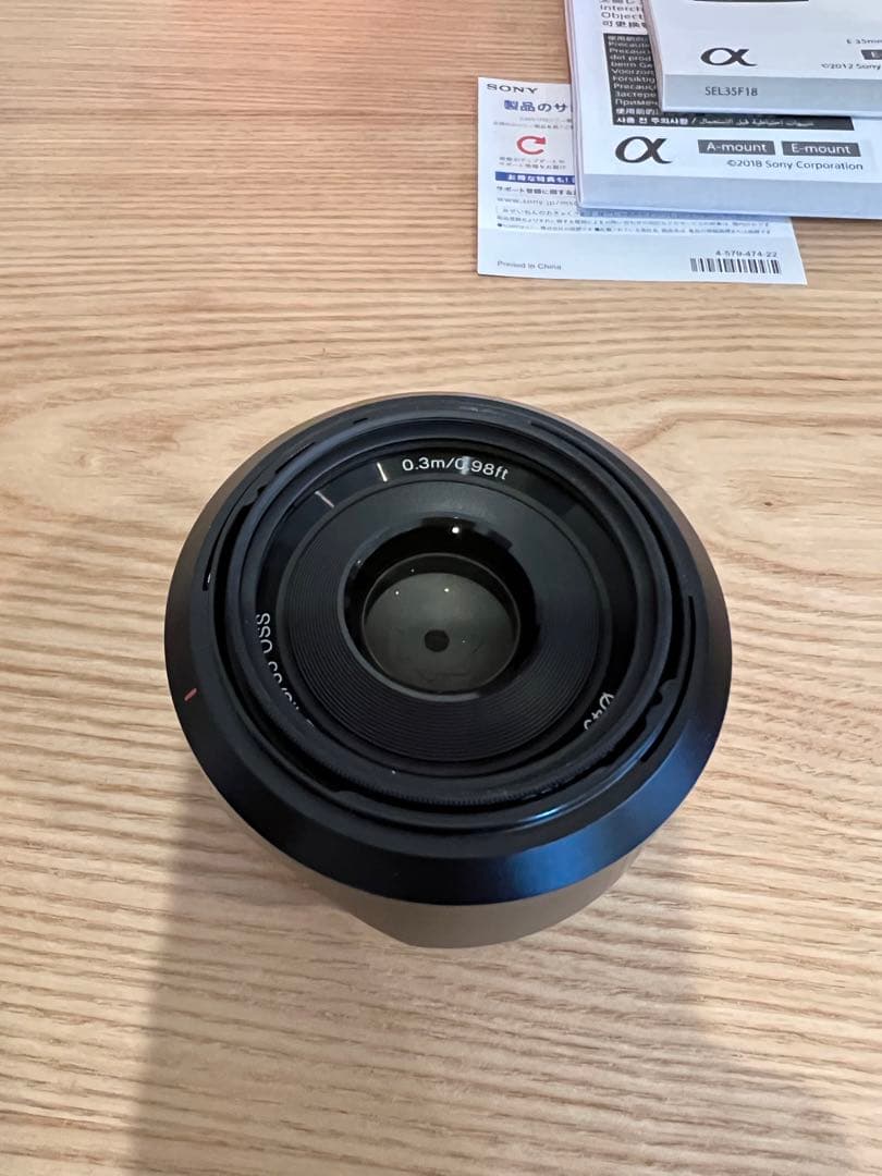美品 SONY E35mm F1.8 OSS 単焦点レンズ