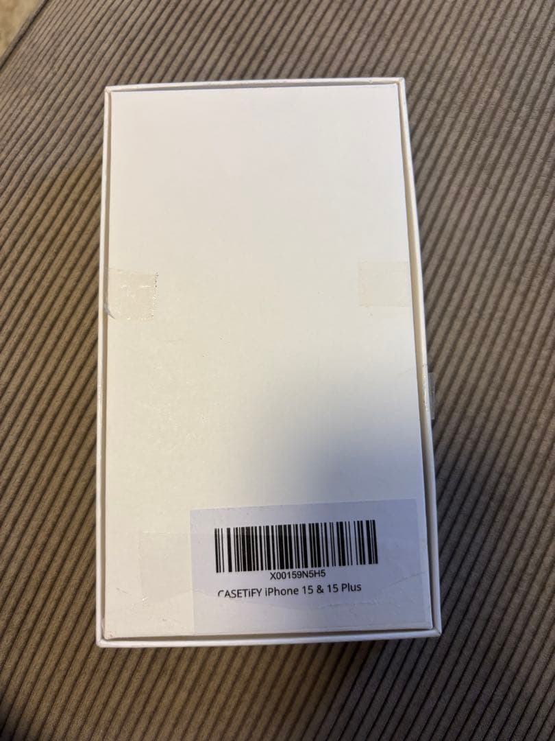 CASETiFY ブラック・iPhone15Proケース
