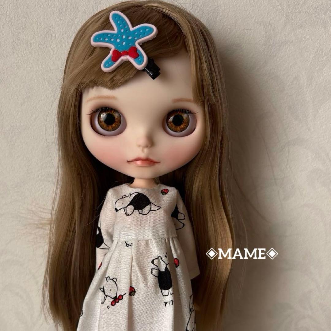 アイシードールカスタム ♡白肌・ミルクティーブラウン♡