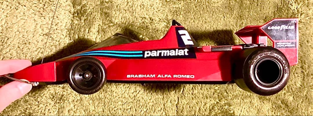 動作品　手入れ済み レトロラジコン　Brabham BT46 F1カー
