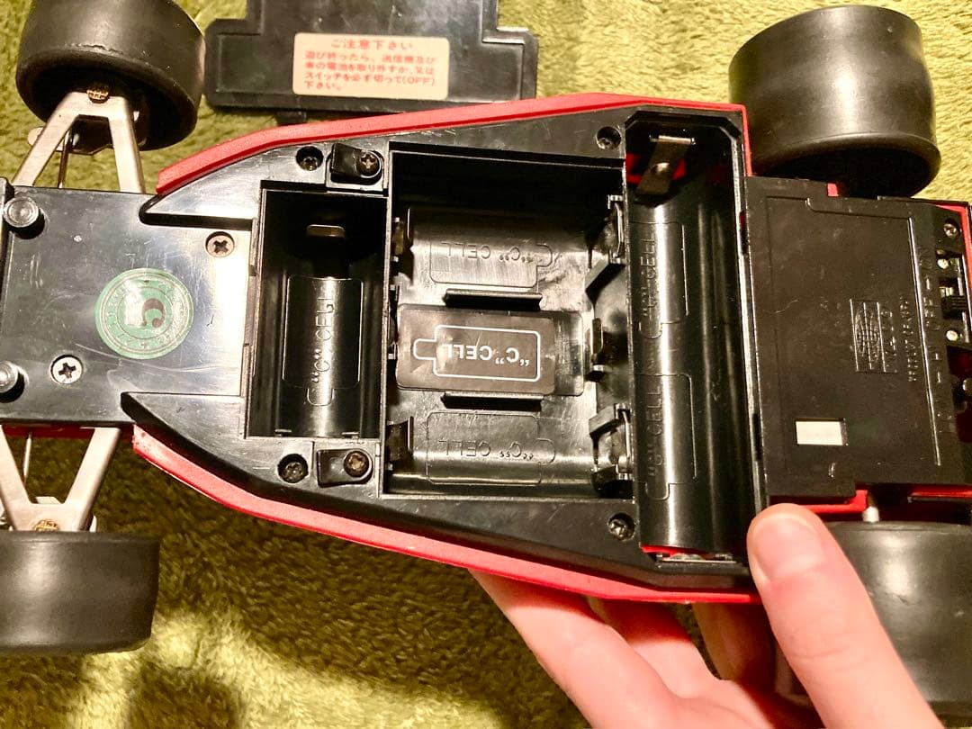 動作品　手入れ済み レトロラジコン　Brabham BT46 F1カー
