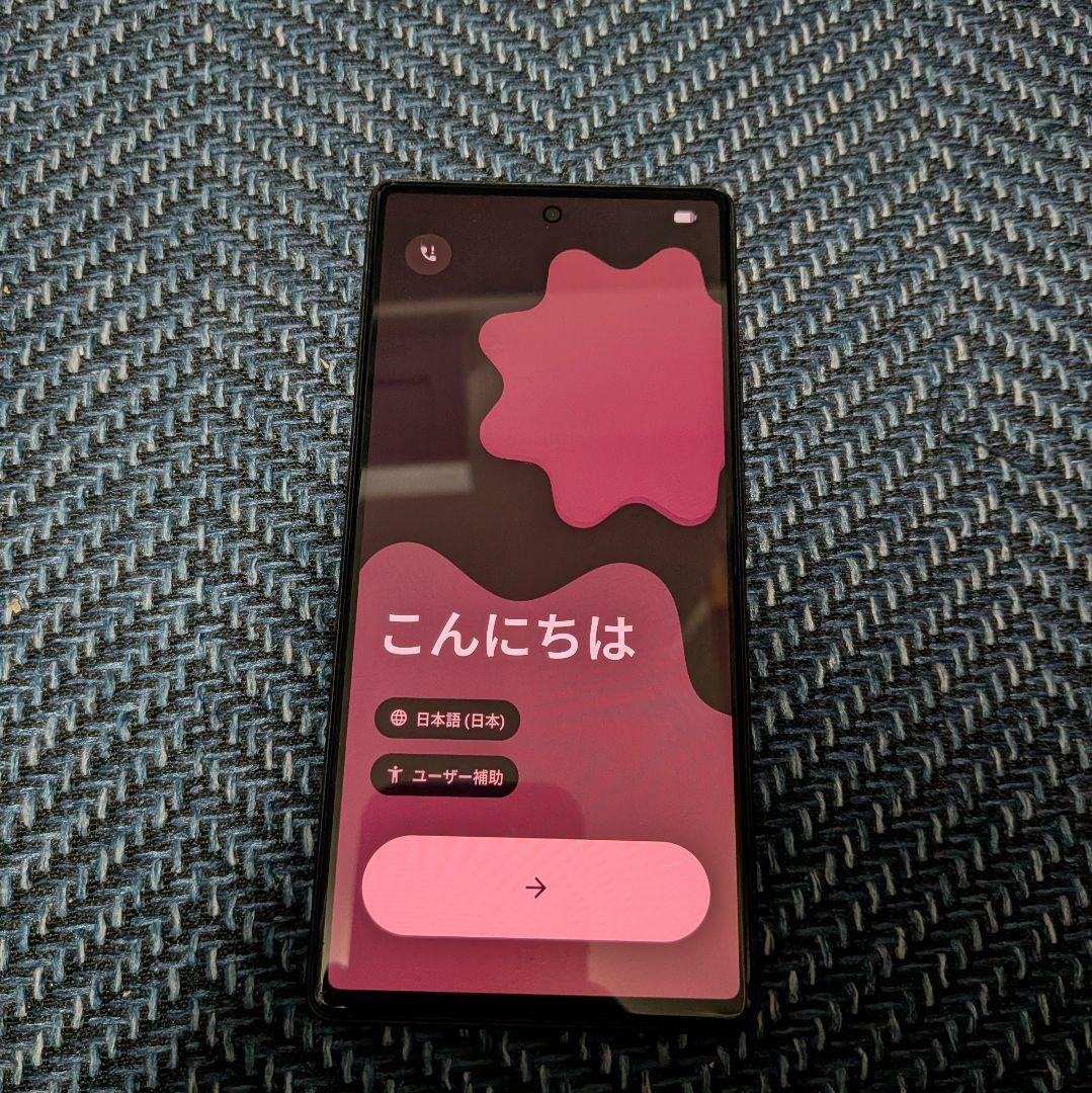 Pixel6 128GB 判定〇 SIMフリー チャコール SoftBank版