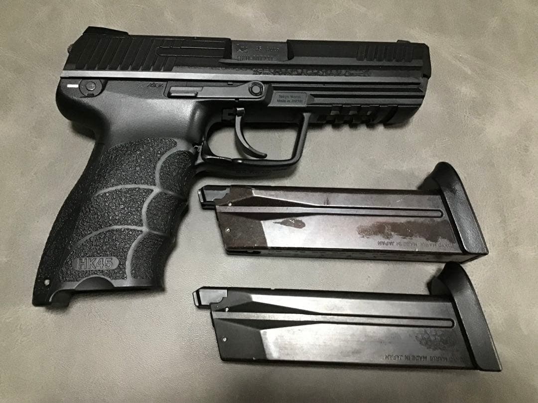 東京マルイHK45 ガスブローバック 予備マガジン付