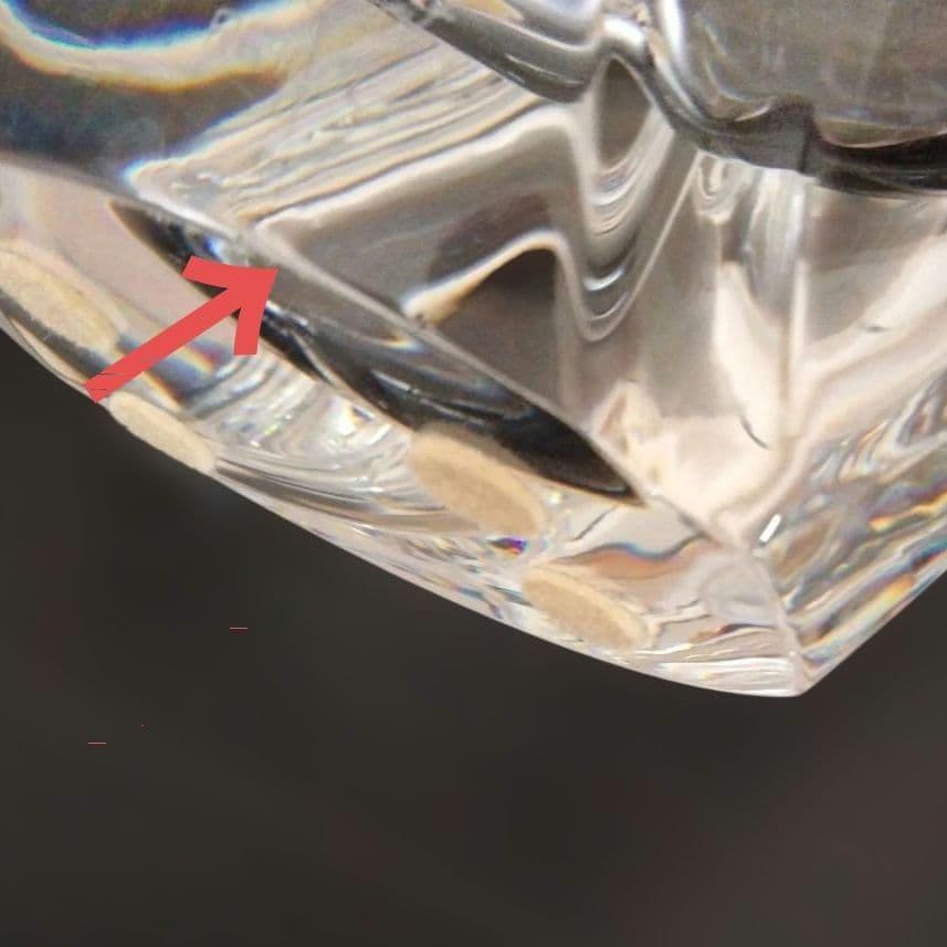 【展示品】バカラ　ジベルニー 　リゴット　フラワーベース 　花瓶 大型花瓶