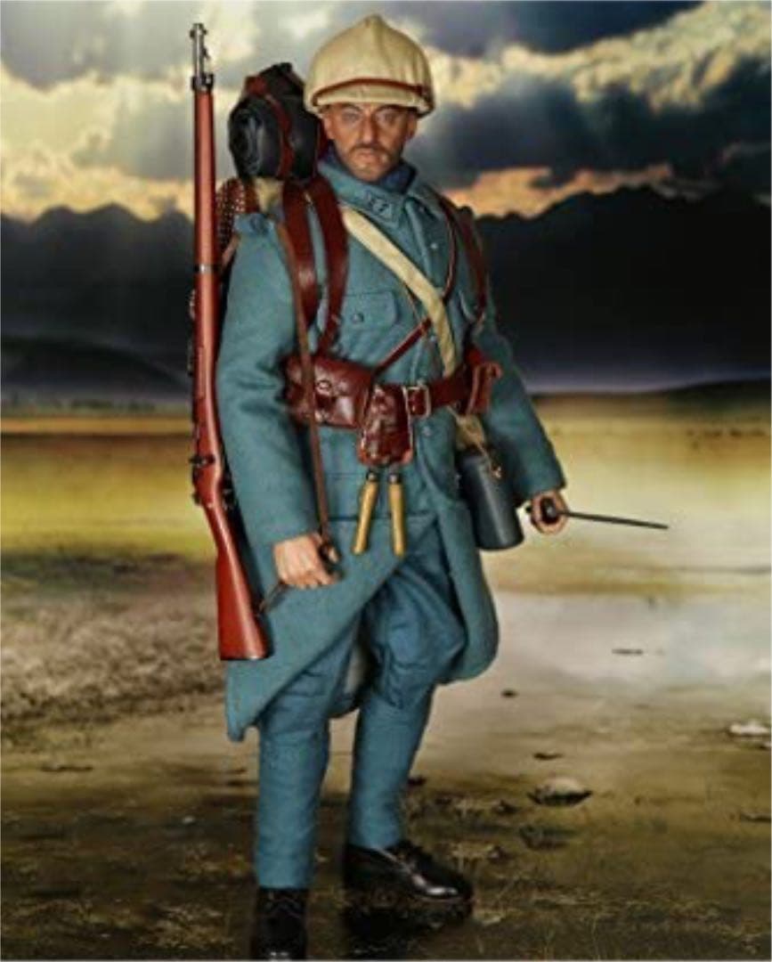 1/6 サイズ ミリタリー フィギュア 銃 兵士 第一次世界大戦 歴史 did