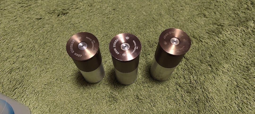 CAW製 40mmモスカート 165P 3本 グレネードランチャー ガスガン