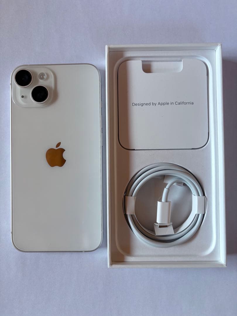 [ニジママ]美品　iPhone14 256GB SIMフリー　スターライト