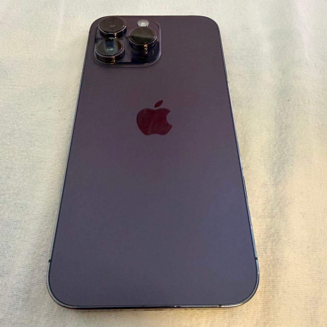 値下げ【大容量】1TB iPhone 14 Pro MAX本体 ディープパープル