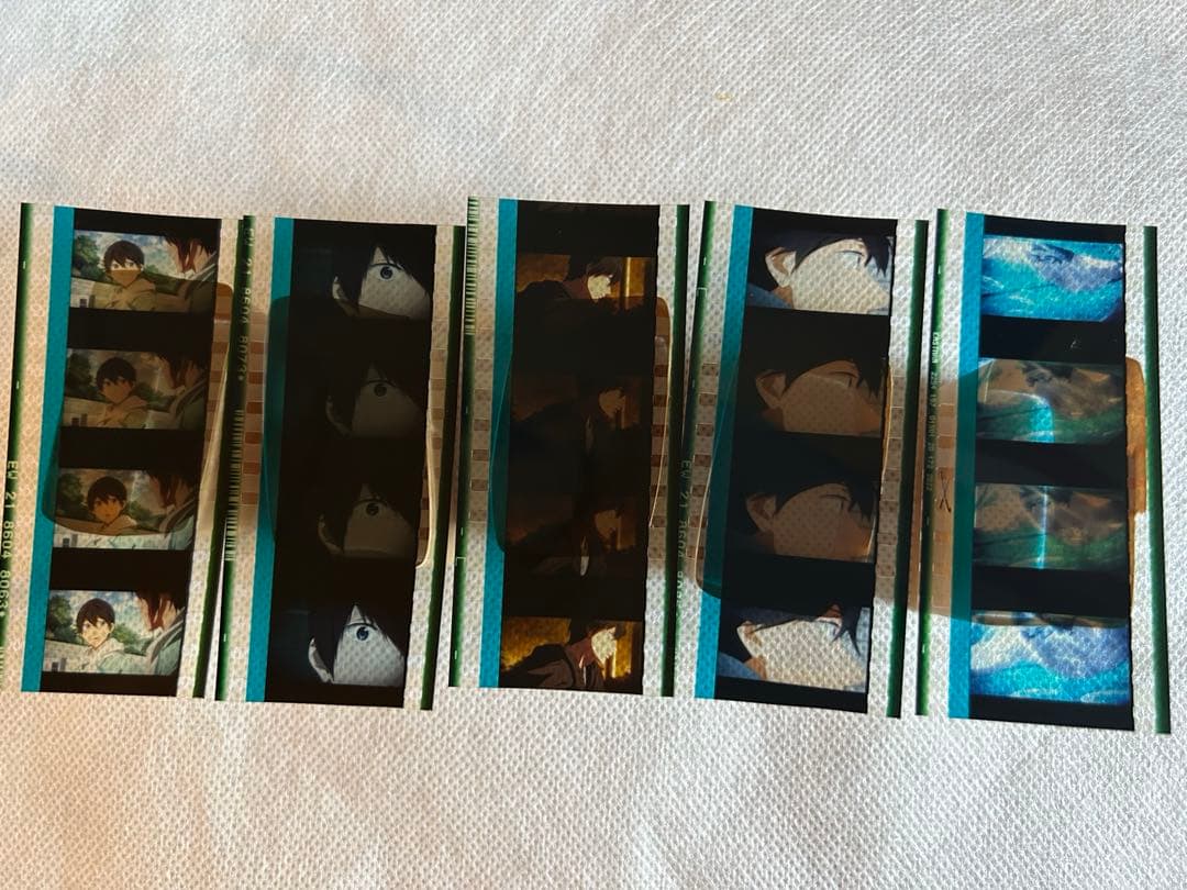 Free!FS 入場者特典コマフィルム　七瀬遙10枚セット①