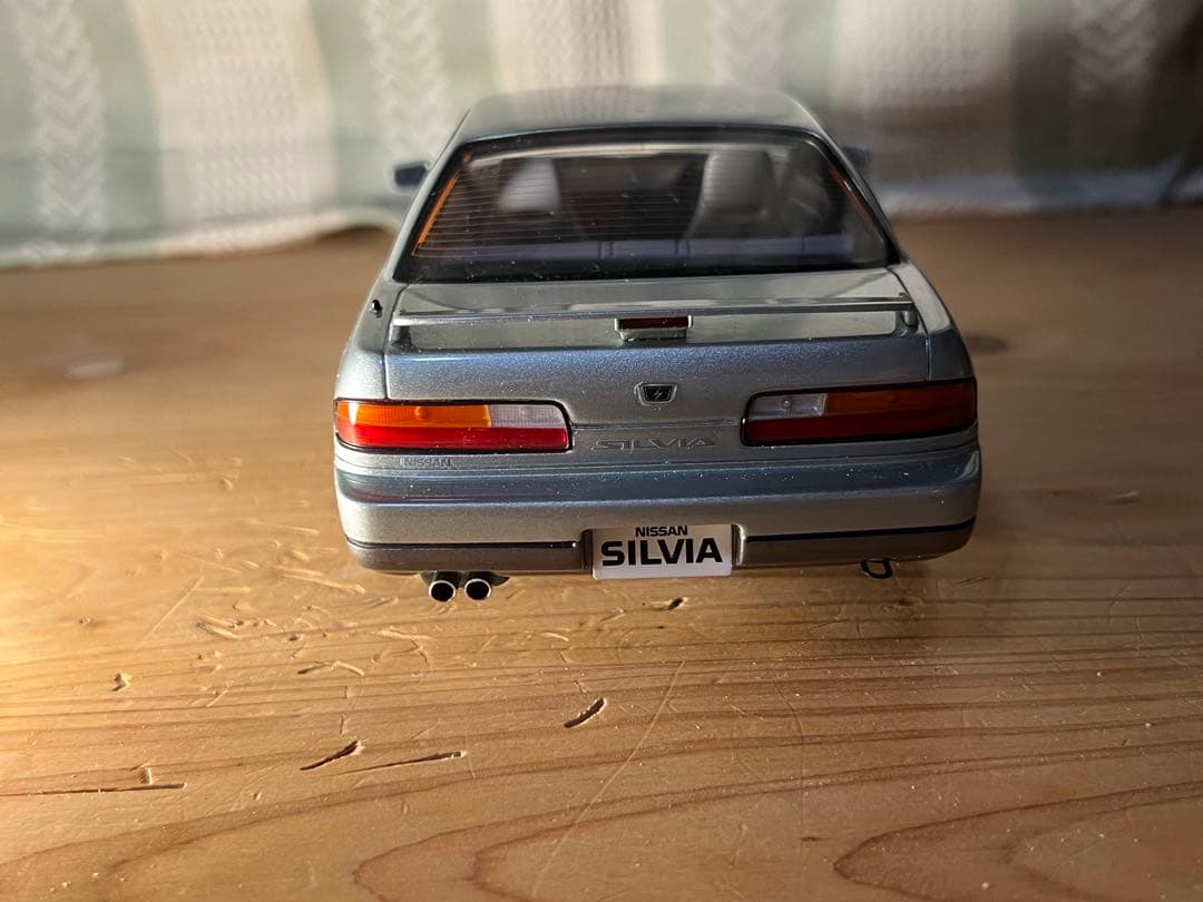 【激レア】京商　S13シルビア　ライムグリーン　1/18