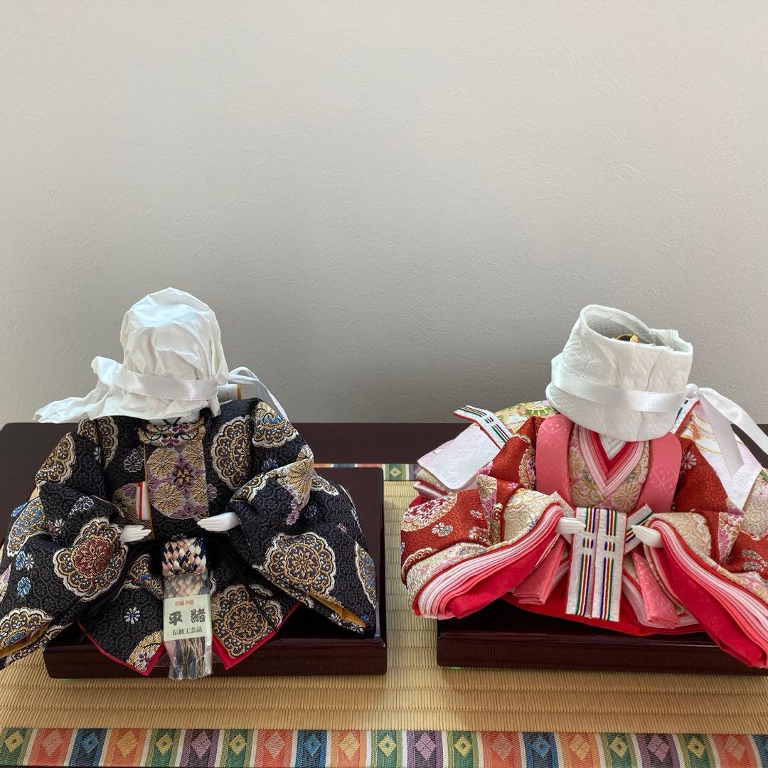 雛人形セット 親王飾り 収納飾り 鈴為 久月