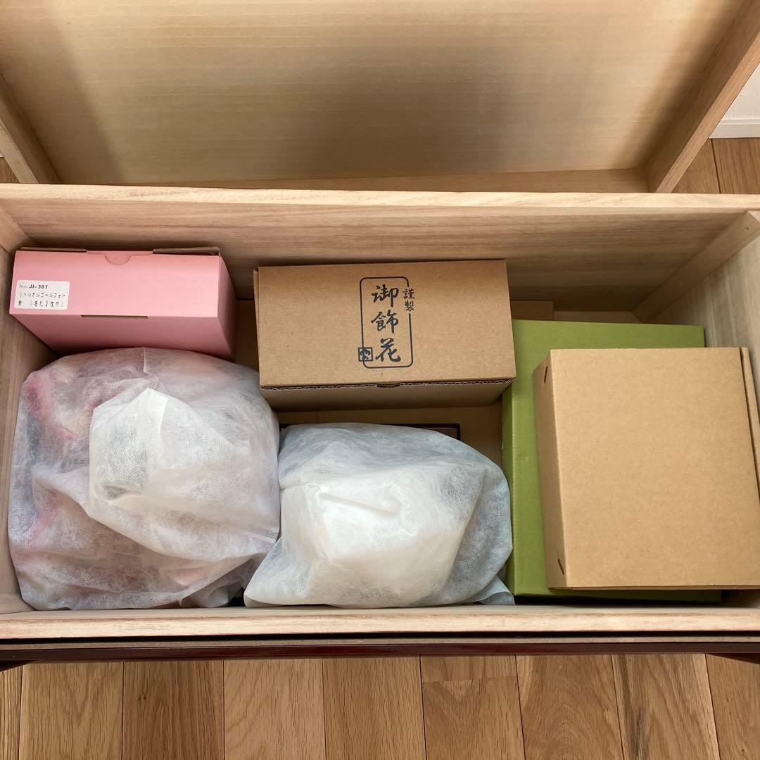 雛人形セット 親王飾り 収納飾り 鈴為 久月