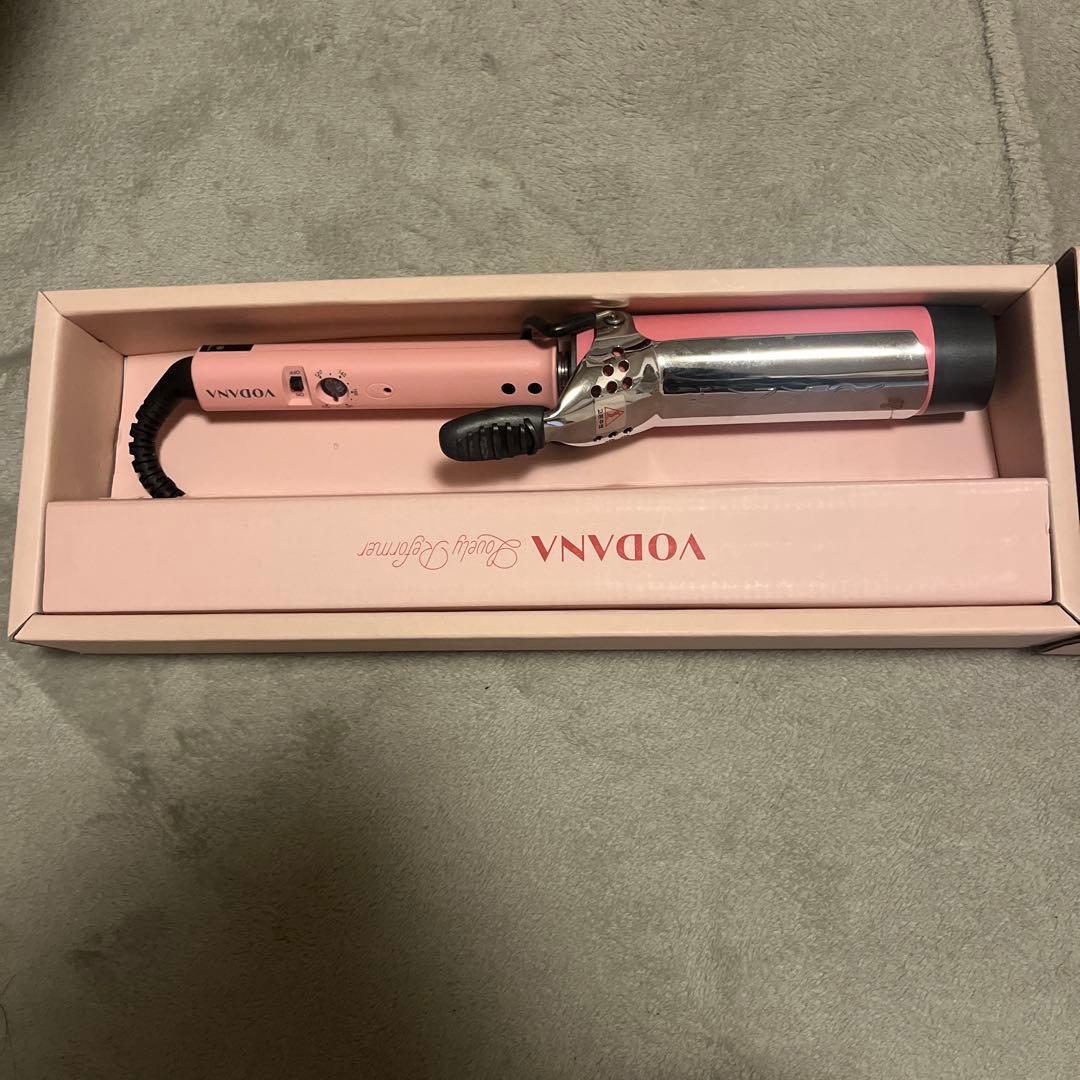 VODANA カールアイロン 40mm ピンク