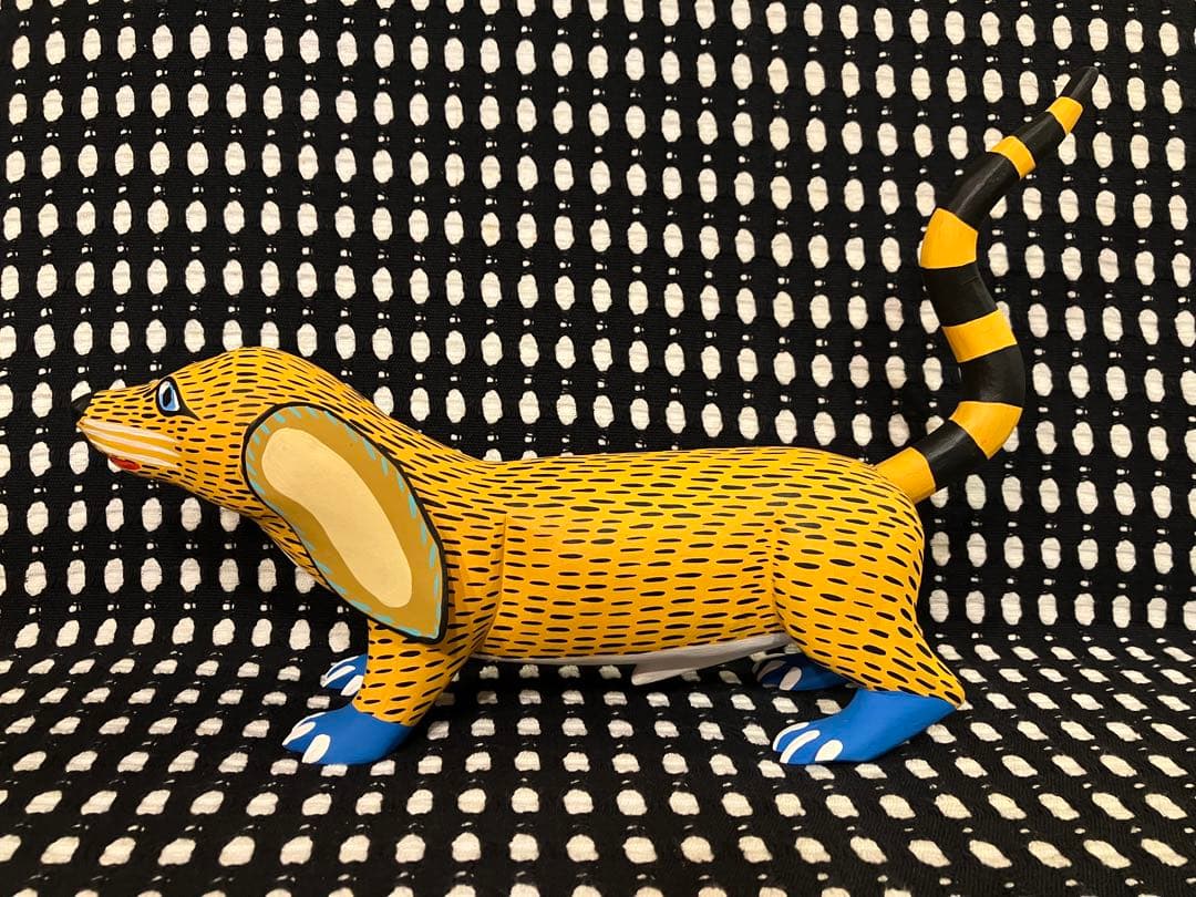 メキシコ オアハカ ウッドカービング ダックスフント 犬 アルマンド・ヒメネス