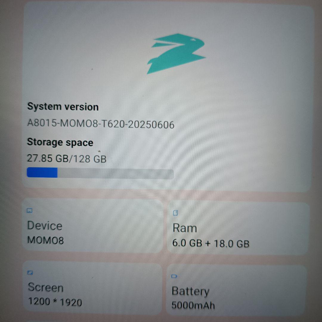 ＭOMO 08　8.4インチタブレット 4Gシムフリー Wi-Fi