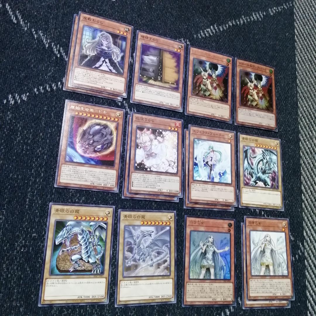 遊戯王　デッキ　原石　青眼　原石の皇脈　赤き竜　聖王の粉砕　[04578]