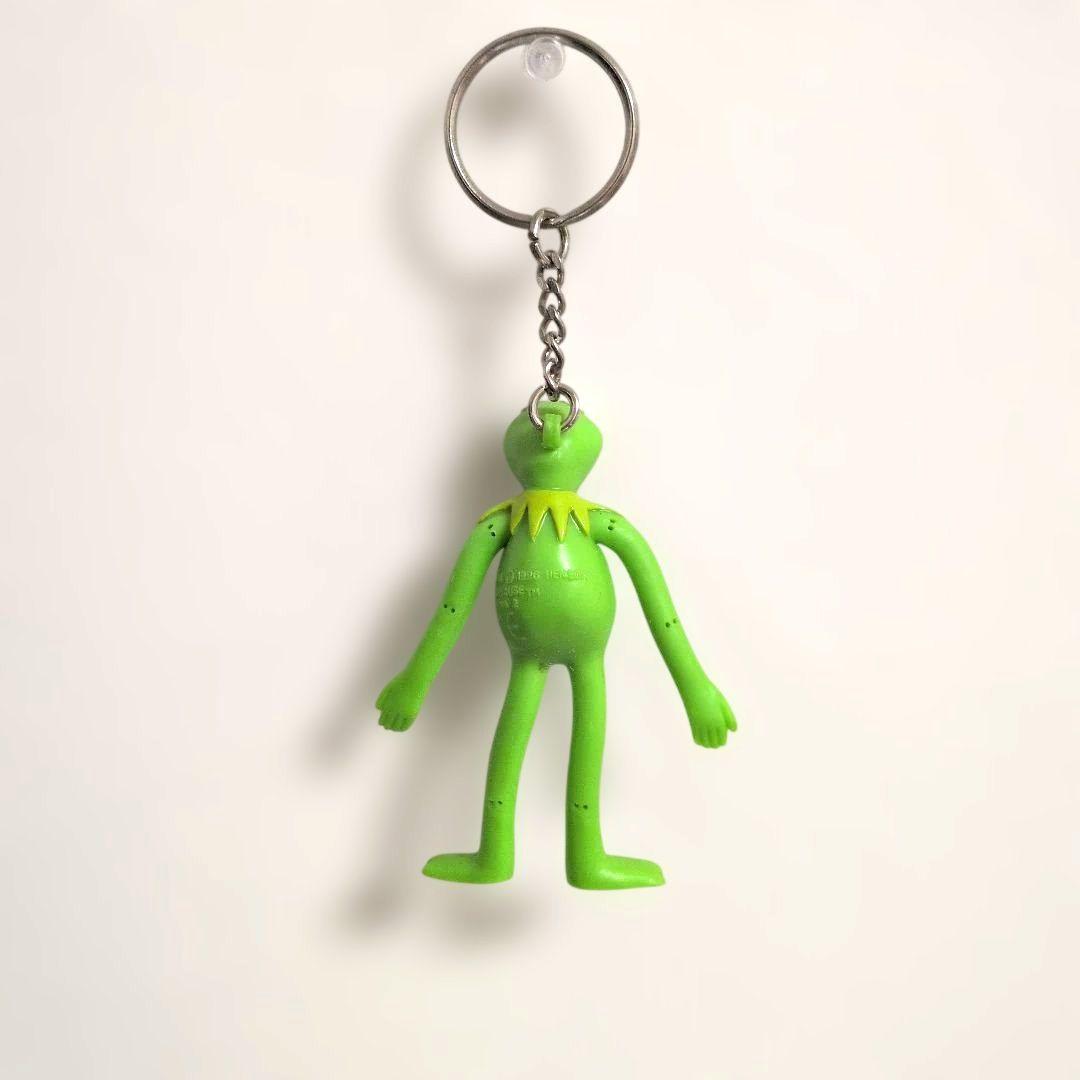 レア1996年製 カーミットKermit マペットショー　フィギュアキーホルダー