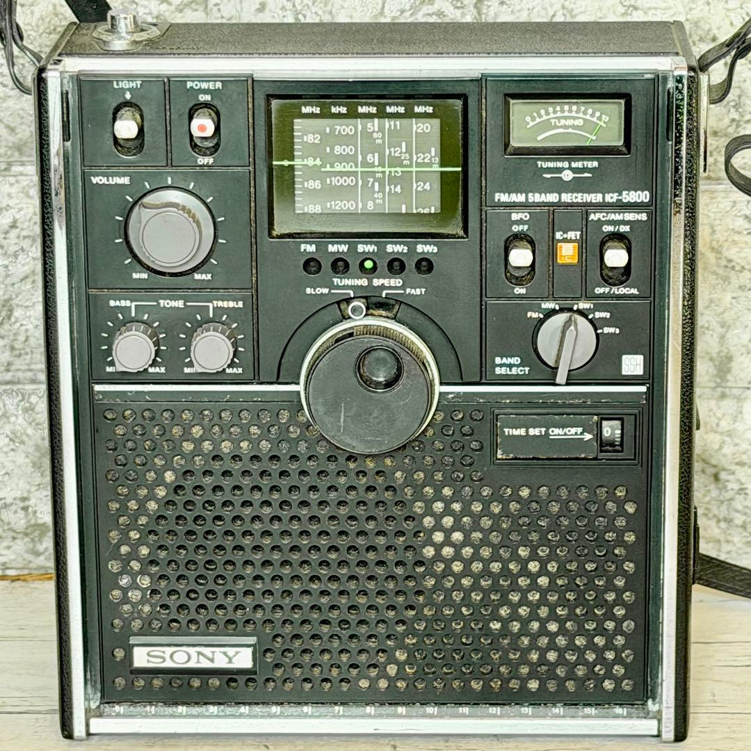 SONY「スカイセンサー5800」'70年代BCLラジオ