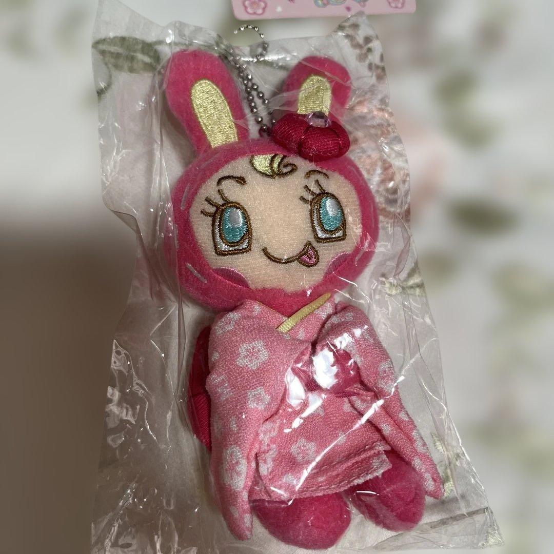 ☆激レア、新品☆メゾピアノ 和装ベリエちゃん ボールチェーン付きぬいぐるみ当時物