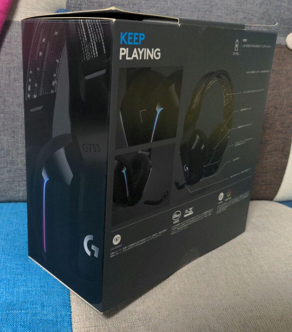 ★訳アリ　Logicool G ゲーミングヘッドセット G733 ブラック