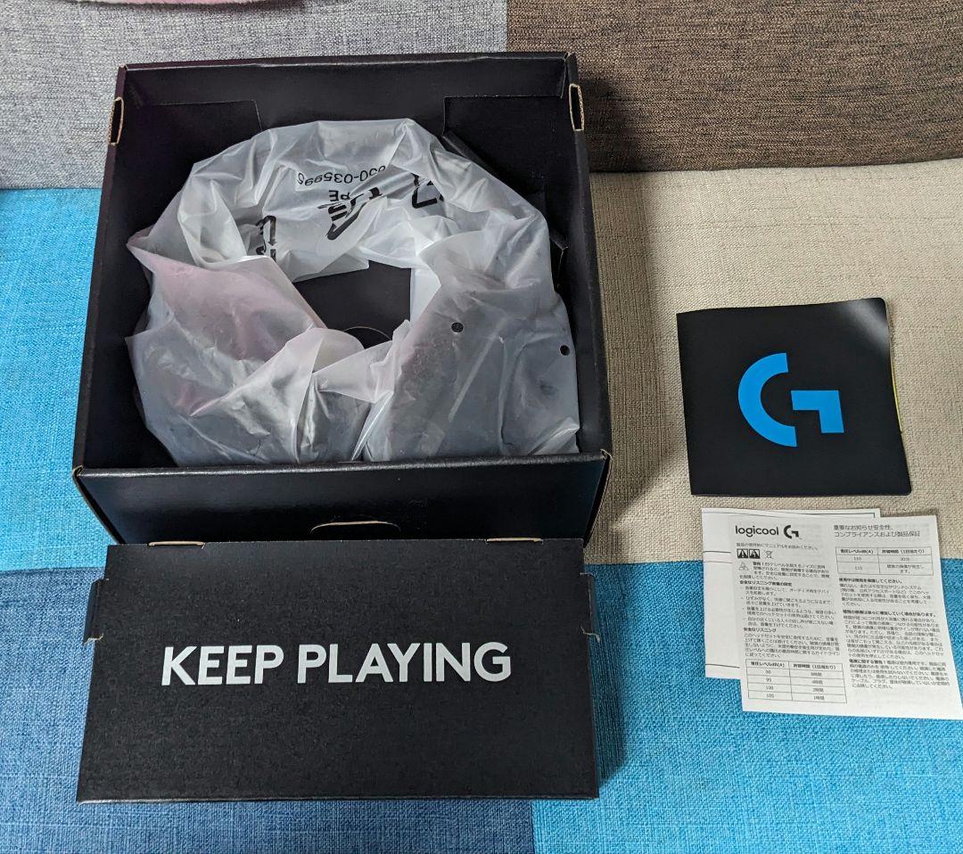 ★訳アリ　Logicool G ゲーミングヘッドセット G733 ブラック